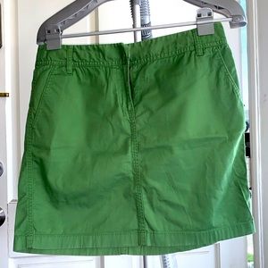 Loft Ann Taylor -  Lime Green Mini Pencil Skirt Size 2